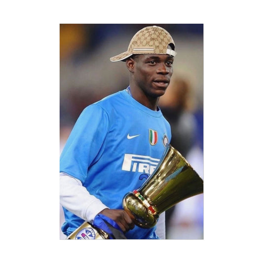 Balotelli Gucci Hat Poster